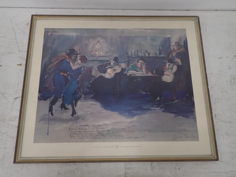 Evert Taube tryck 50x65cm