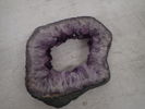 Ametistgrotta     H:6cm   D:31cm