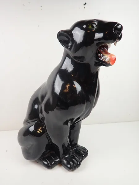 FIGURIN "Svart Panter" Golvmodell