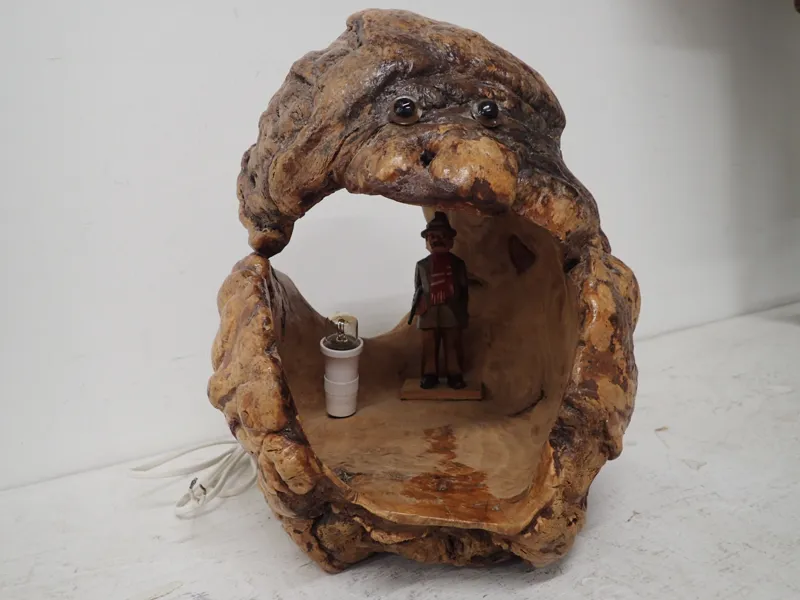 Träskulptur H:32cm