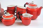 KAFFESERVIS "KARNEVAL" UPSALA-EKEBY GEFLE. 34-DELAR