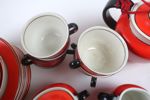 KAFFESERVIS "KARNEVAL" UPSALA-EKEBY GEFLE. 34-DELAR