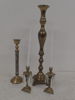 4st ljusstakar H:18-60cm