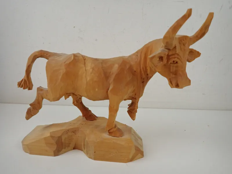 TRÄSKULPTUR Werner Sjöberg 1986