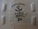 4 - delar "Pyro" Gustavsberg