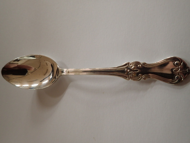 12st kaffeskedar "Olga" i silver   L:11cm