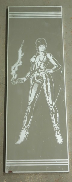 Spegel "Modesty Blaise"   120x40cm