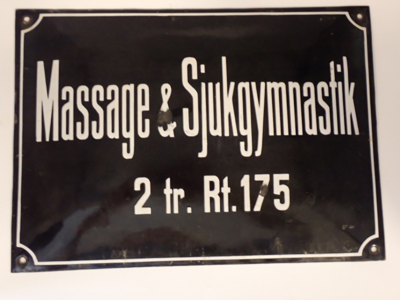 EMALJSKYLT "Massage&Sjukgymnastik"