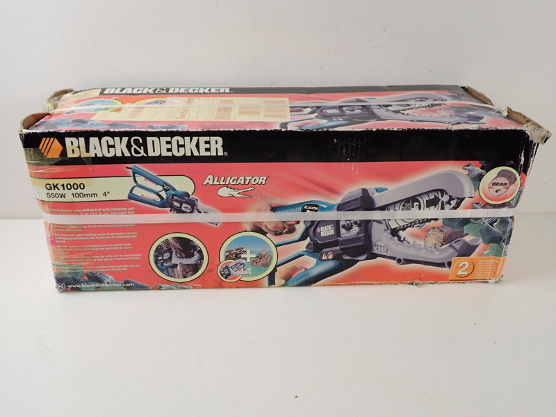 GRENSÅG "ALLIGATOR"  BLACK&DECKER. 
OANVÄND I FÖRPACKNING