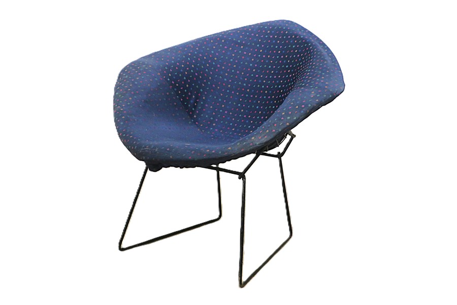 HARRY BERTOIA. "DIAMOND CHAIR"