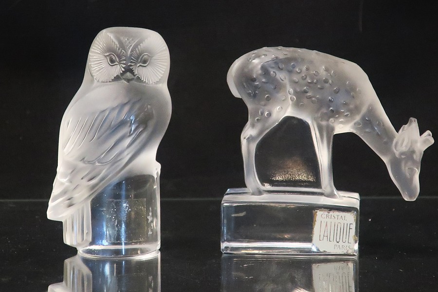 LALIQUE. 2st FIGURER