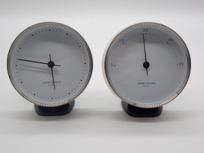 KLOCKA + TERMOMETER Georg Jensen