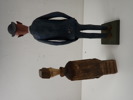 2 st Ekivoka Träfigurer "Pittagubbar"