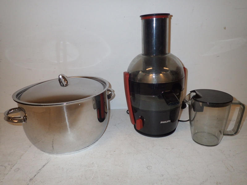 Saftcentrifug Philips ,rostfri kastrull