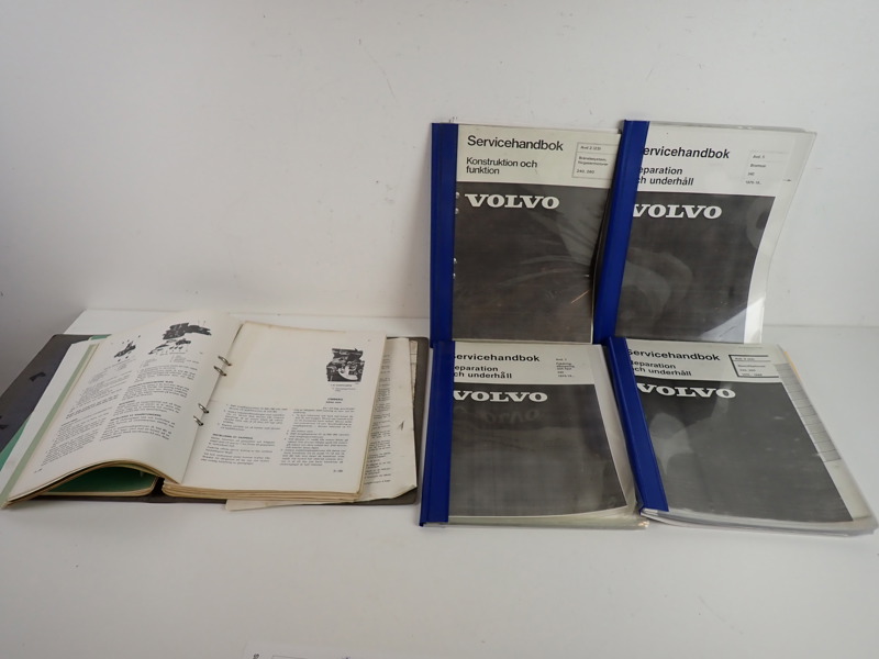 SERVISHANDBÖCKER "Volvo"
