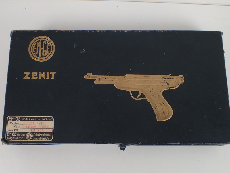 Luftpistol EM-GE "Zenit" i kartong