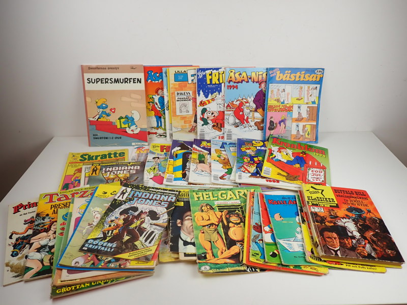 TIDNINGAR, SERIEALBUM m m