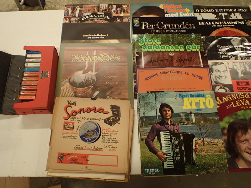 Vinyl LP o stenkakor m.m