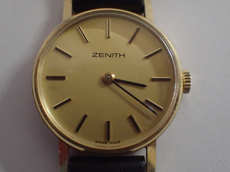 Armbandsur Zenith 18k med ask