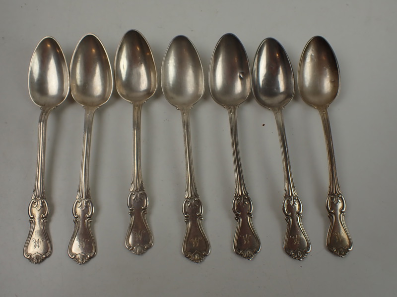 7 st TESKEDAR i Silver