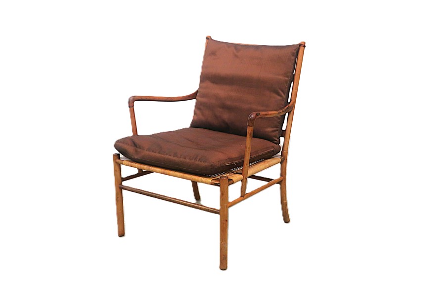 OLE WANSCHER. FÅTÖLJ "COLONIAL CHAIR" 1950-TAL