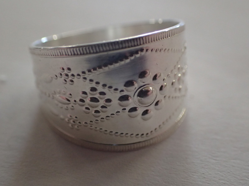 Gästrikering i silver 925 vikt:4,4gr
