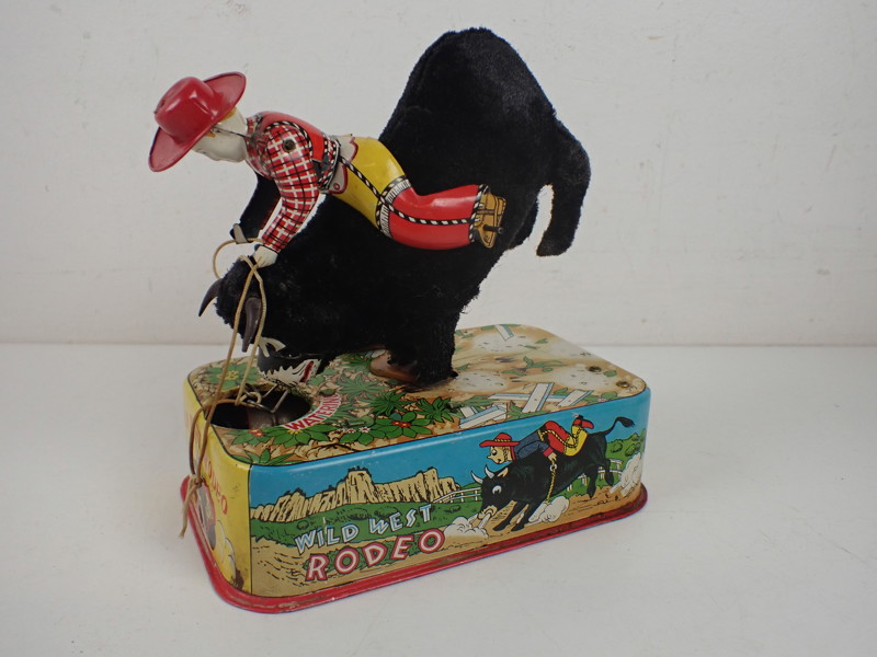 "Wild West Rodeo" plåtleksak