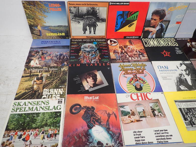 Vinylskivor 145st LP