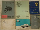 Kataloger o instruktionsböcker DKW m.m