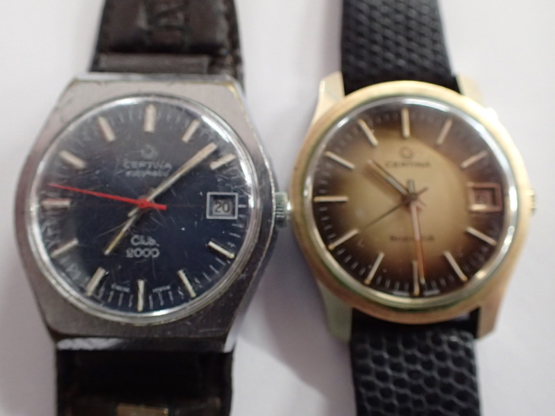 2st armbandsur "Certina"
