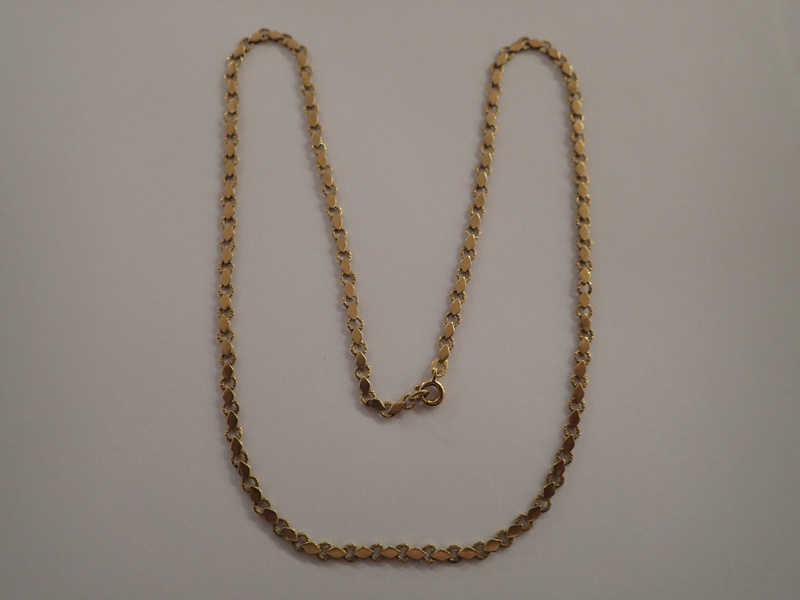 Halskedja 18k Vikt:6,2gr