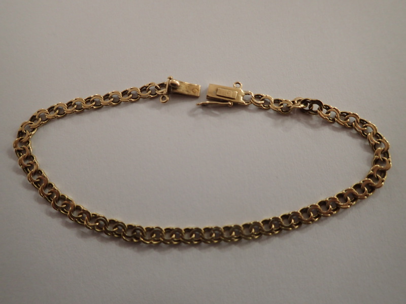 Armband 18k vikt:3,6gr