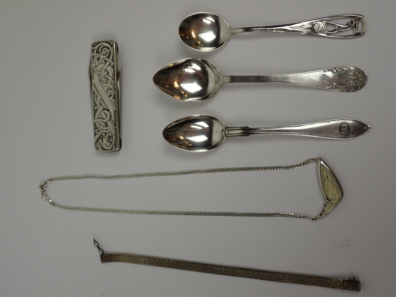 SILVERKNIV, SKEDAR + SMYCKEN