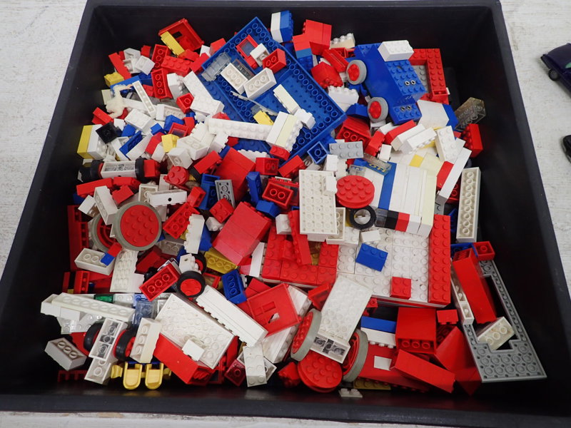 Lego o småbilar Tecno,Dinky m.m