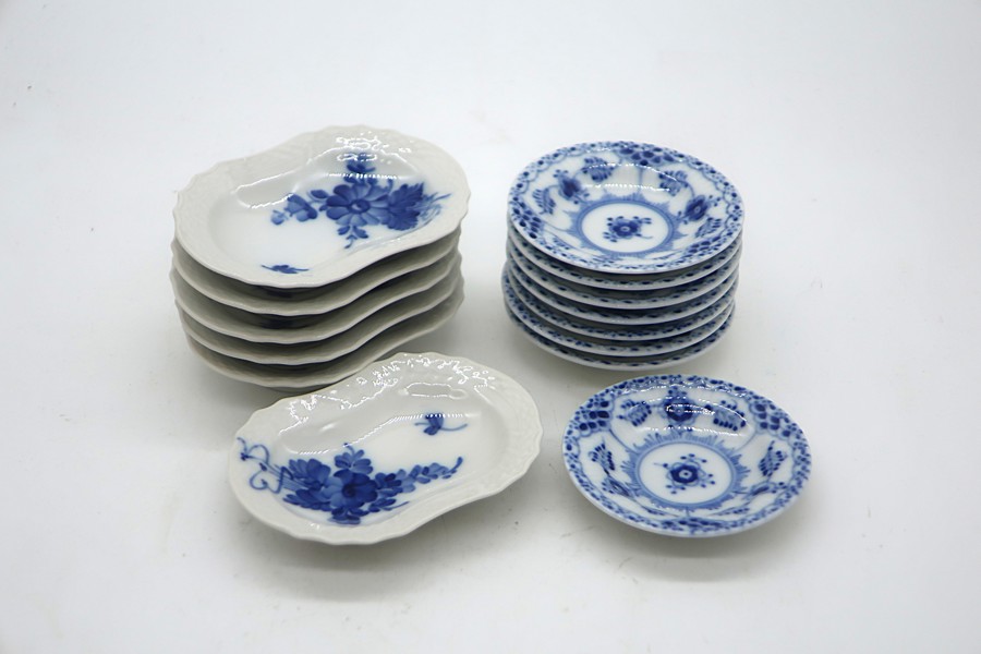 SMÅ FAT ROYAL COPENHAGEN 6+8st