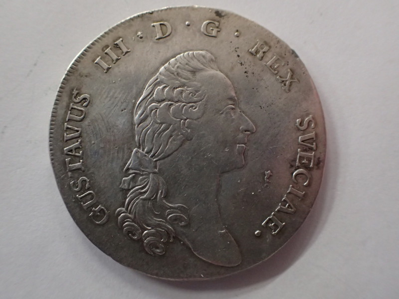 1 Riksdaler silvermynt 1791