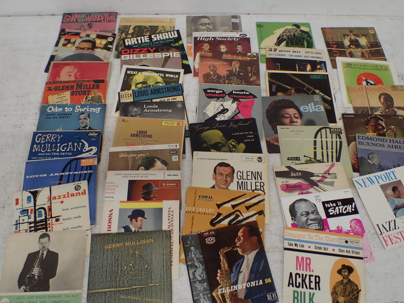 Vinylsinglar o EP  "Jazz"    ca.45st