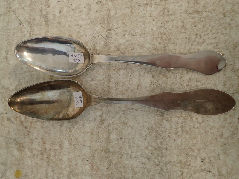 2st matskedar i silver 1809,1810 vikt:88gr