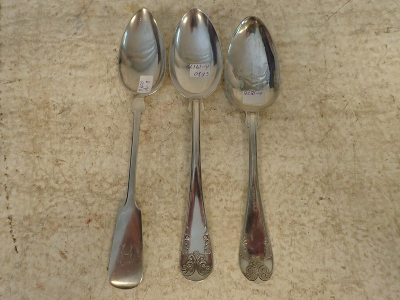 3st matskedar i silver vikt:144gr