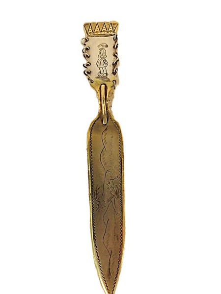 Brevkniv i silver "Boliden silver" 1946  L:19,5cm