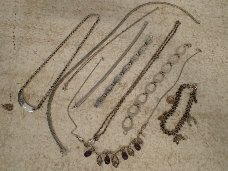 Div.smycken i silver 800-835    vikt:96gr