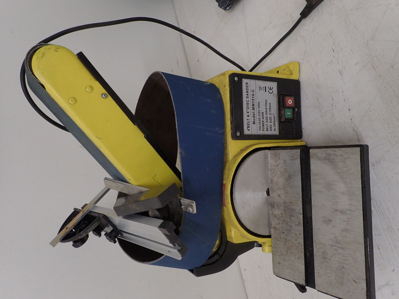 Slipmaskin :4" belt & 6"disc sander"
