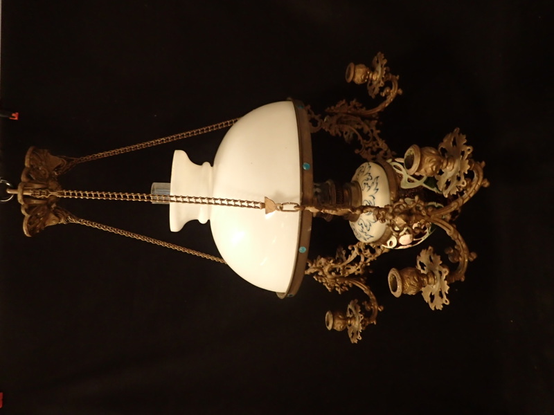 Hängfotogenlampa     D:45cm