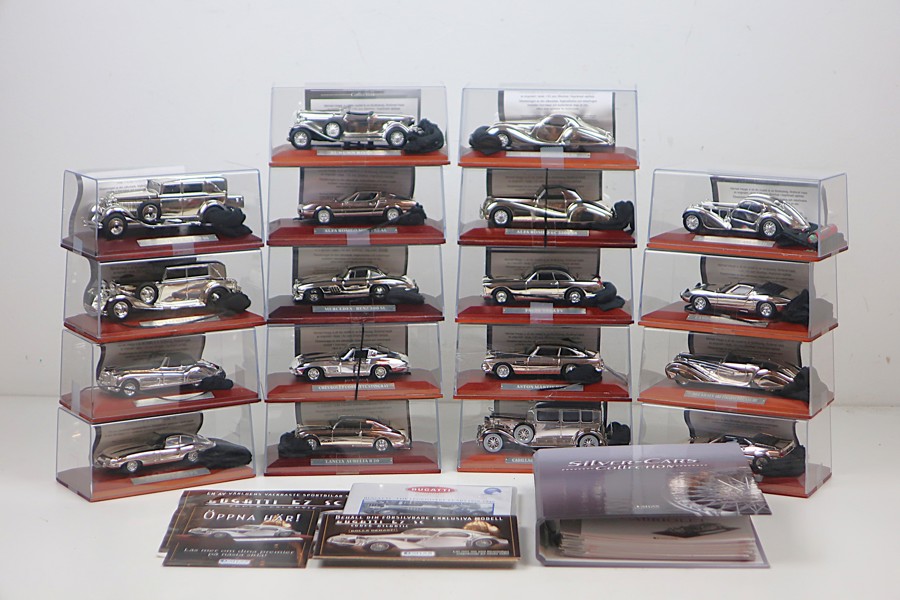 SILVER-CARS COLLECTION. 18st