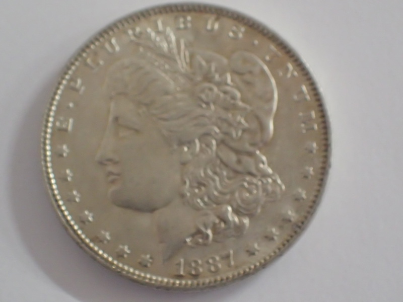 Silverdollar  USA  "Morgan"   1887