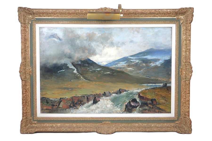 OLOF HERMELIN. "OFVAN TRÄDGRÄNSEN I LAPPLAND"