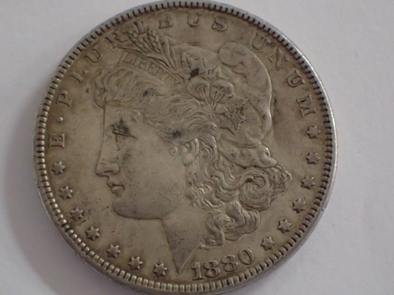 Silverdollar  USA  "Morgan"   1880
