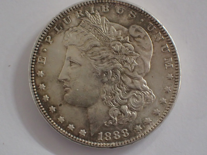 Silverdollar  USA  "Morgan"  1888