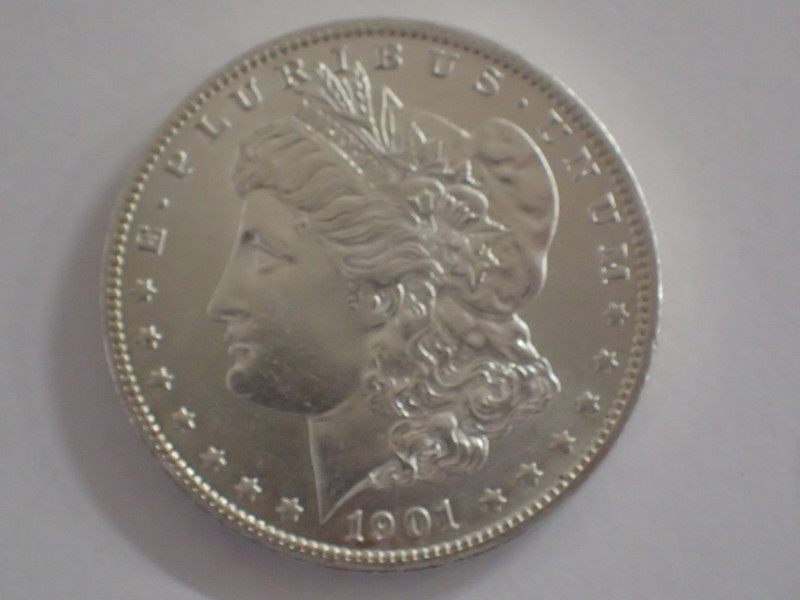Silverdollar  USA  "Morgan" 1901