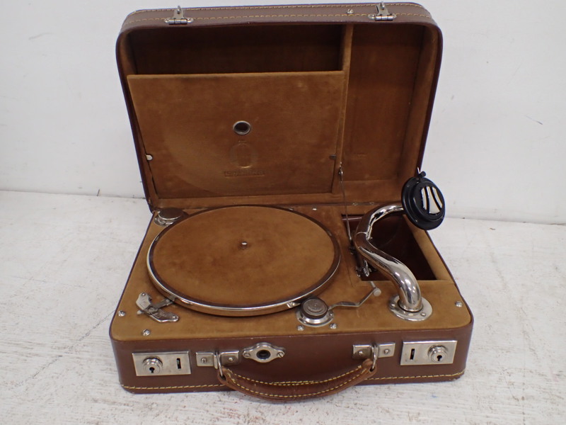 Resegrammofon "Orcherstrola"